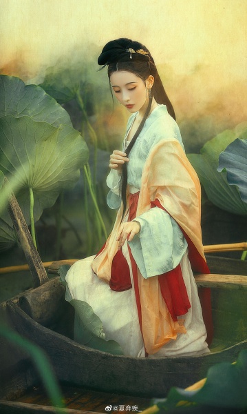 人物工笔AI生成素材